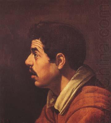 Portrait de Jenne homme de profil (df02), Diego Velazquez